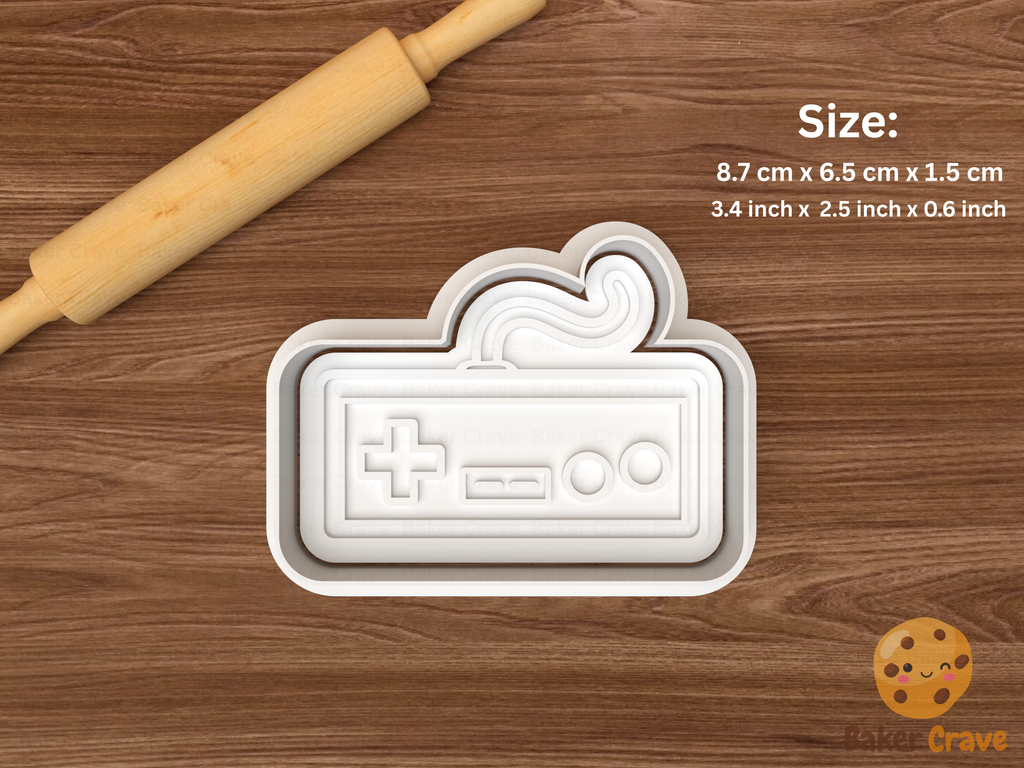 Retro Gaming Cookie Cutter Set STL File - retro9