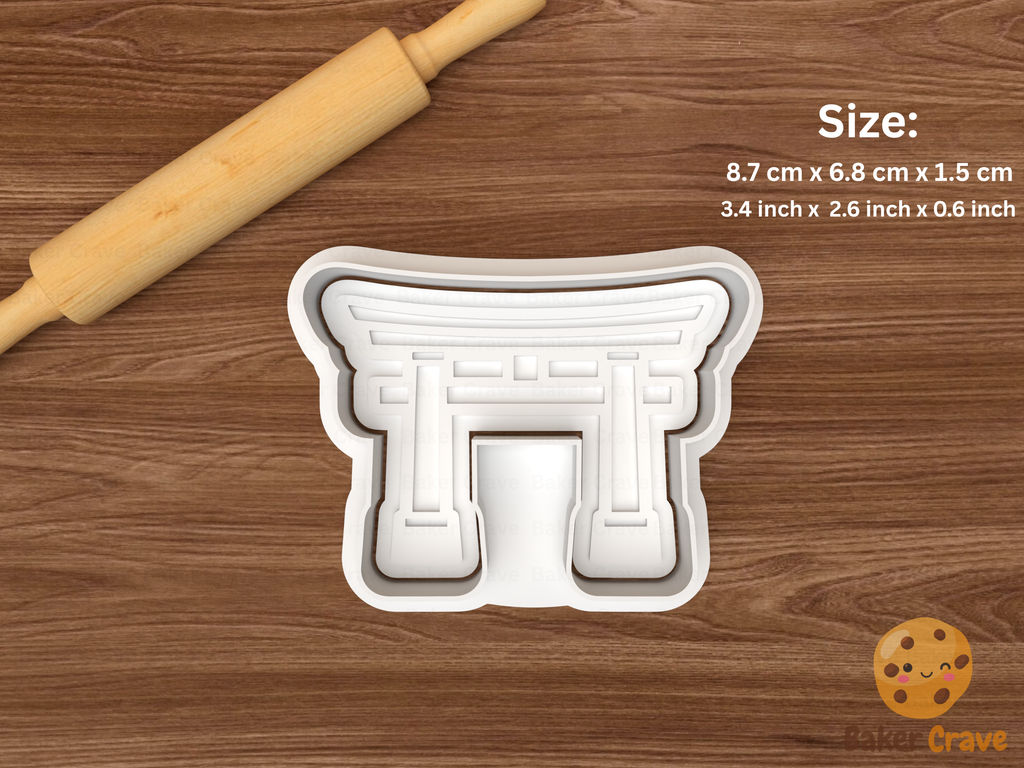 Samurai Cookie Cutter Set STL File - samurai6
