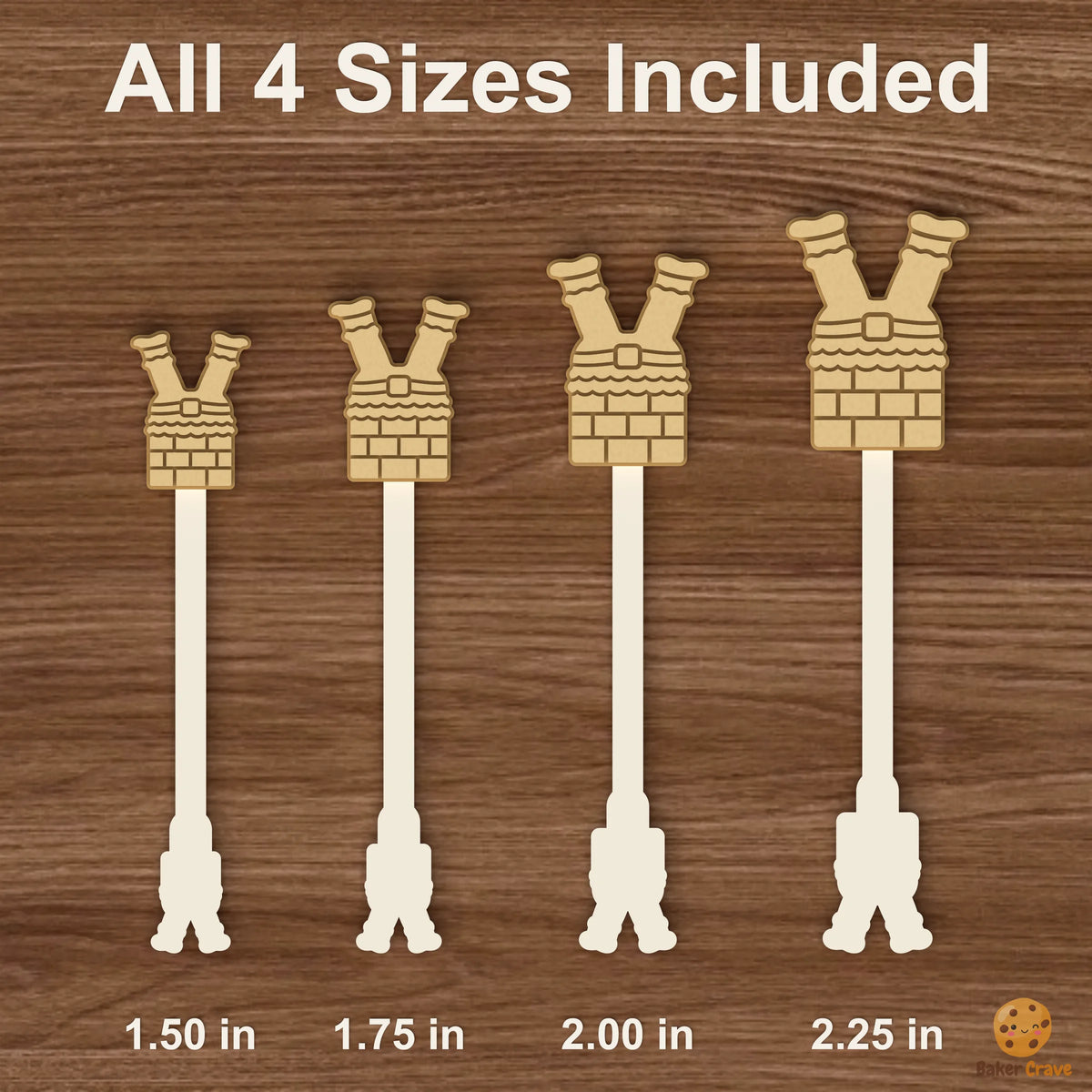 Santa’s Chimney Cake Pop Mold STL File