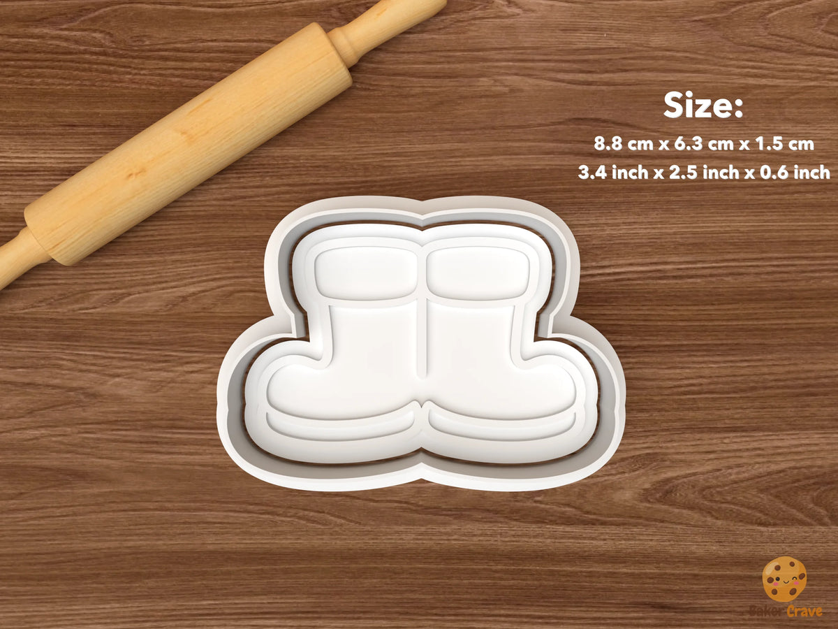 Santas Wardrobe Cookie Cutter Set STL File