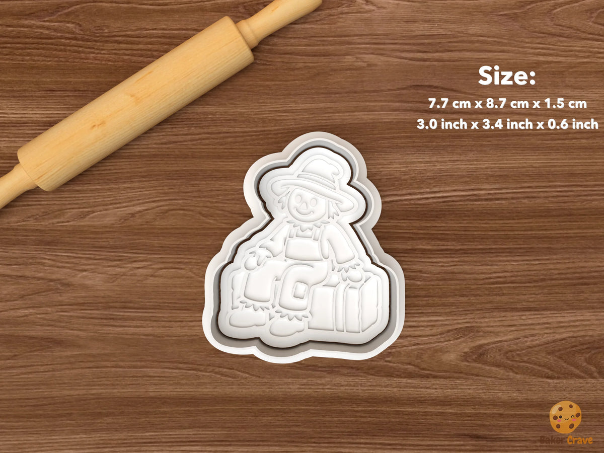 Scarecrow Harvest Cookie Cutter Set STL File