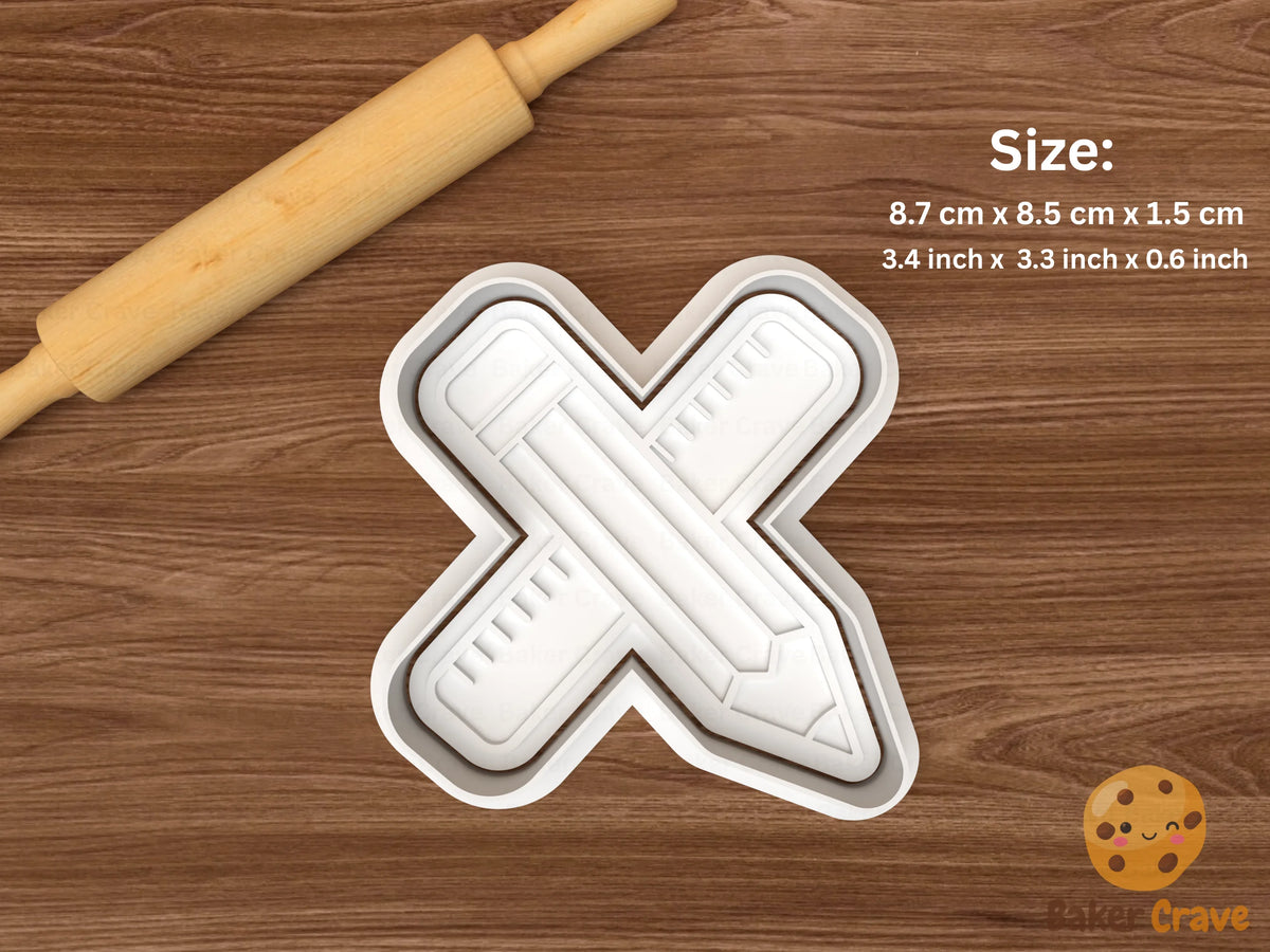 School Cookie Cutter Set - school6