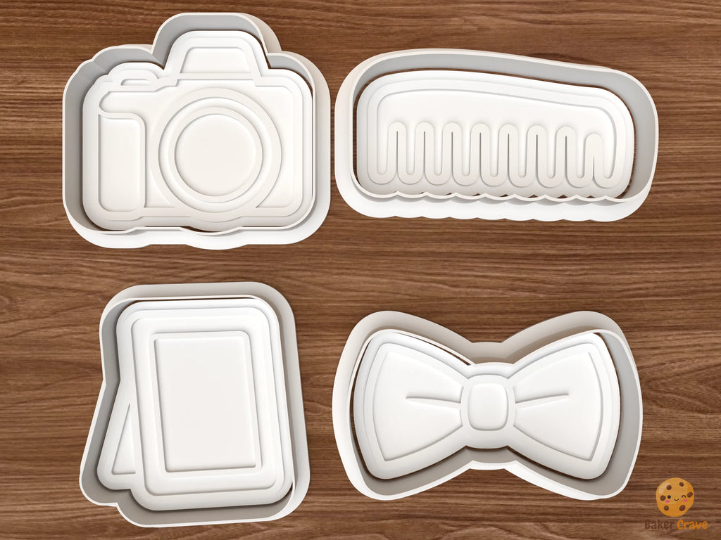 School Day Cookie Cutter Set STL File