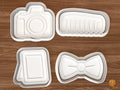 School Day Cookie Cutter Set STL File