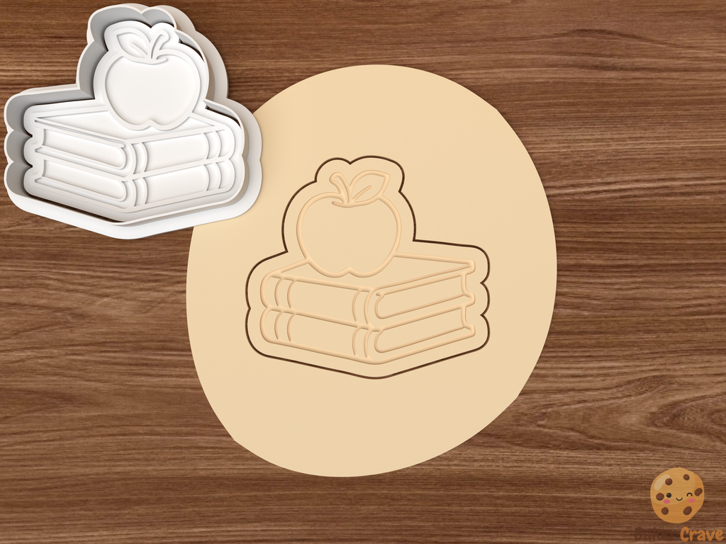 School Cookie Cutter Set STL File - school3