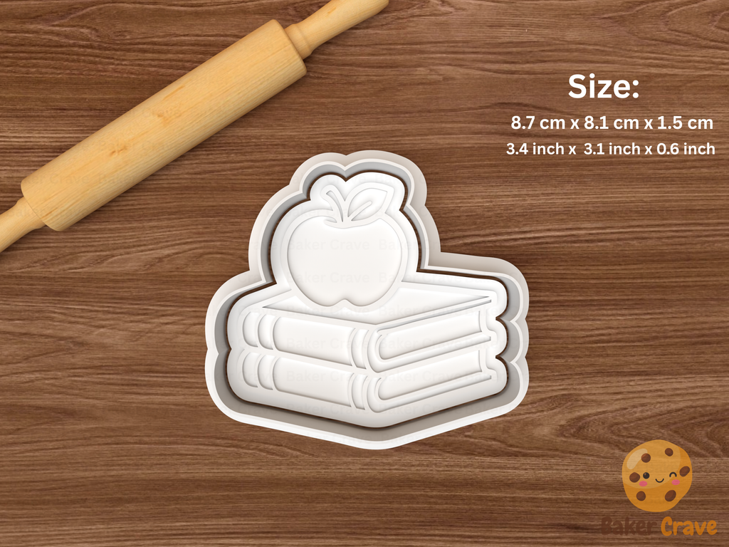 School Cookie Cutter Set STL File - school8