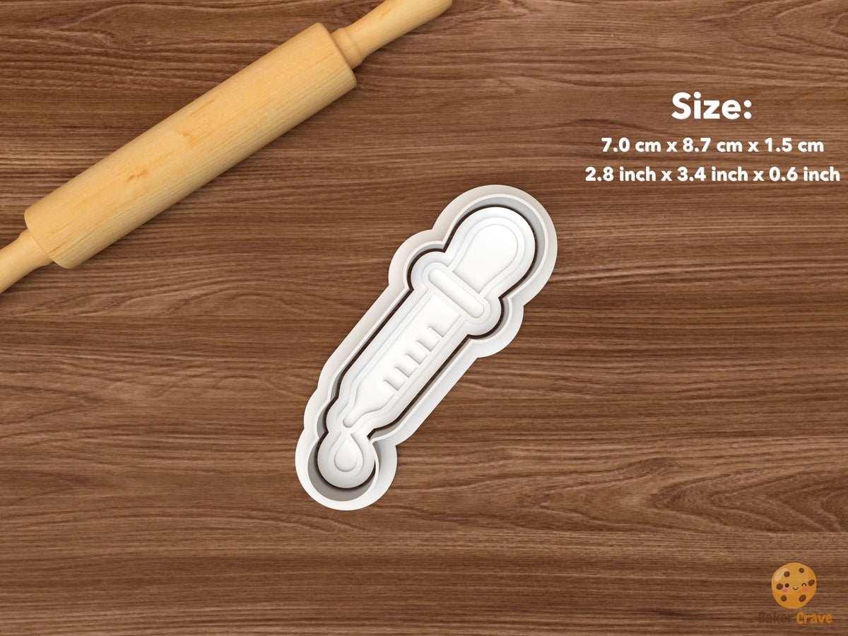 Science Lab Cookie Cutter Set - single lab dropper