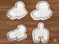 Scorpion Cookie Cutter Set STL File - 01 set main