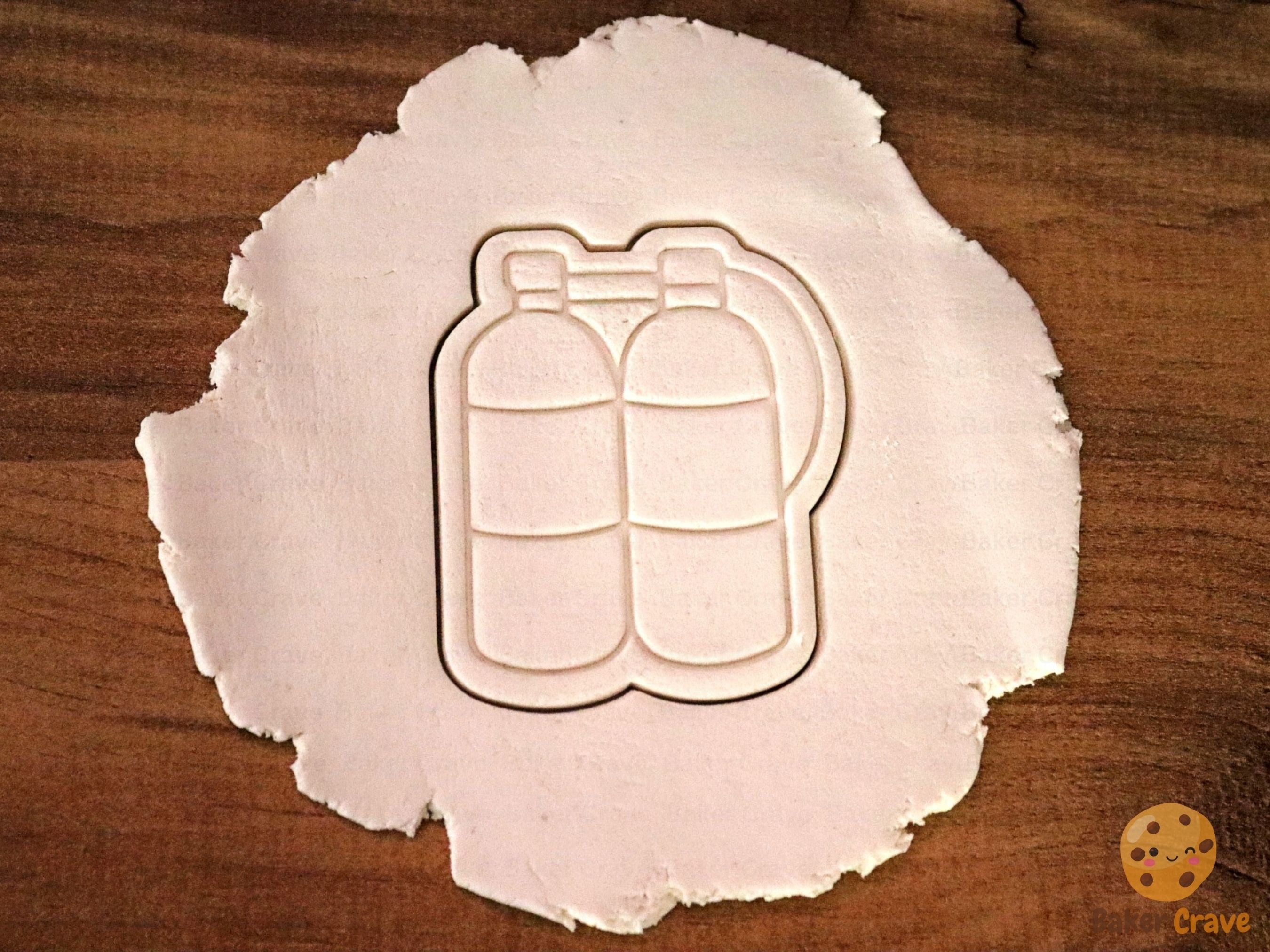 Scuba diving Cookie Cutter Set STL File - scuba4