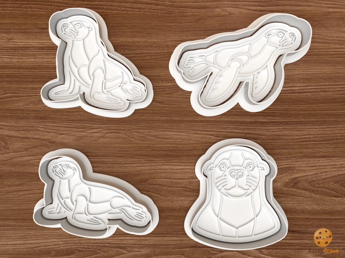 Sea Lion Cookie Cutter Set - 01 set main