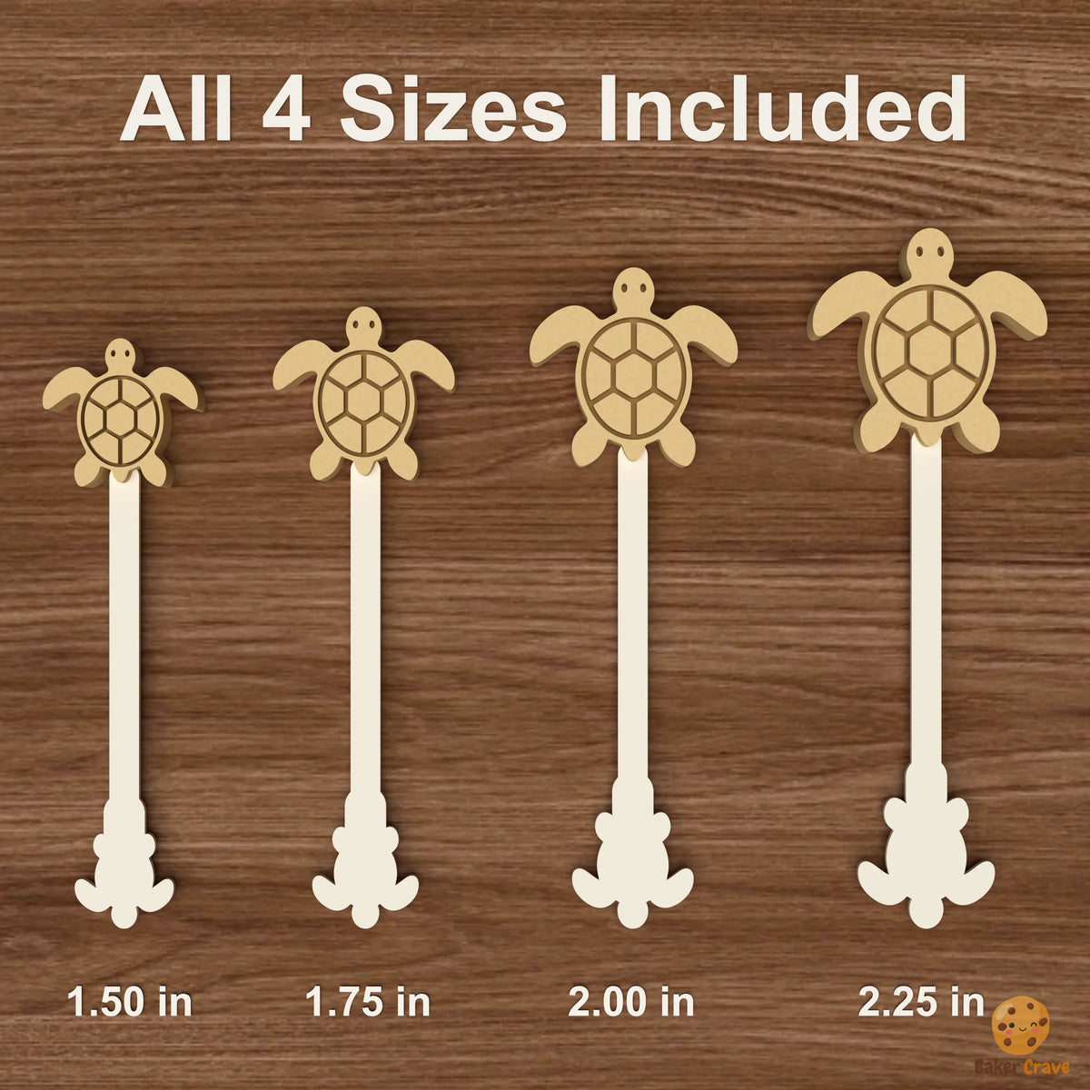 Sea Turtle Cake Pop Mold STL File