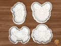 Ocean Animals Cookie Cutter Set STL File - sea1