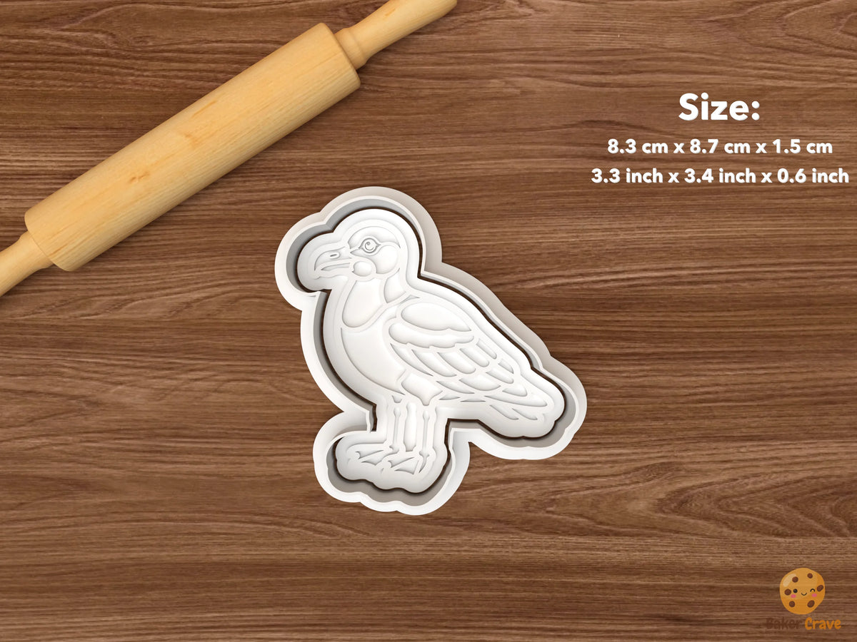 Seagull Cookie Cutter Set - single standing seagull