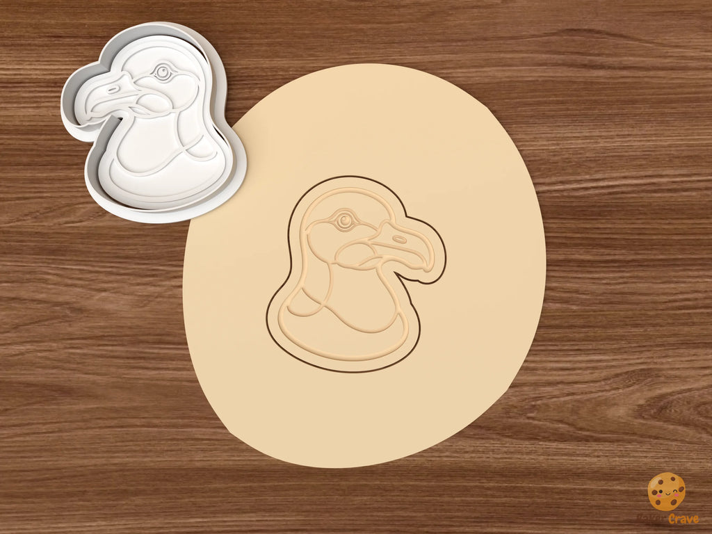 Seagull Cookie Cutter Set STL File - dough seagull bust