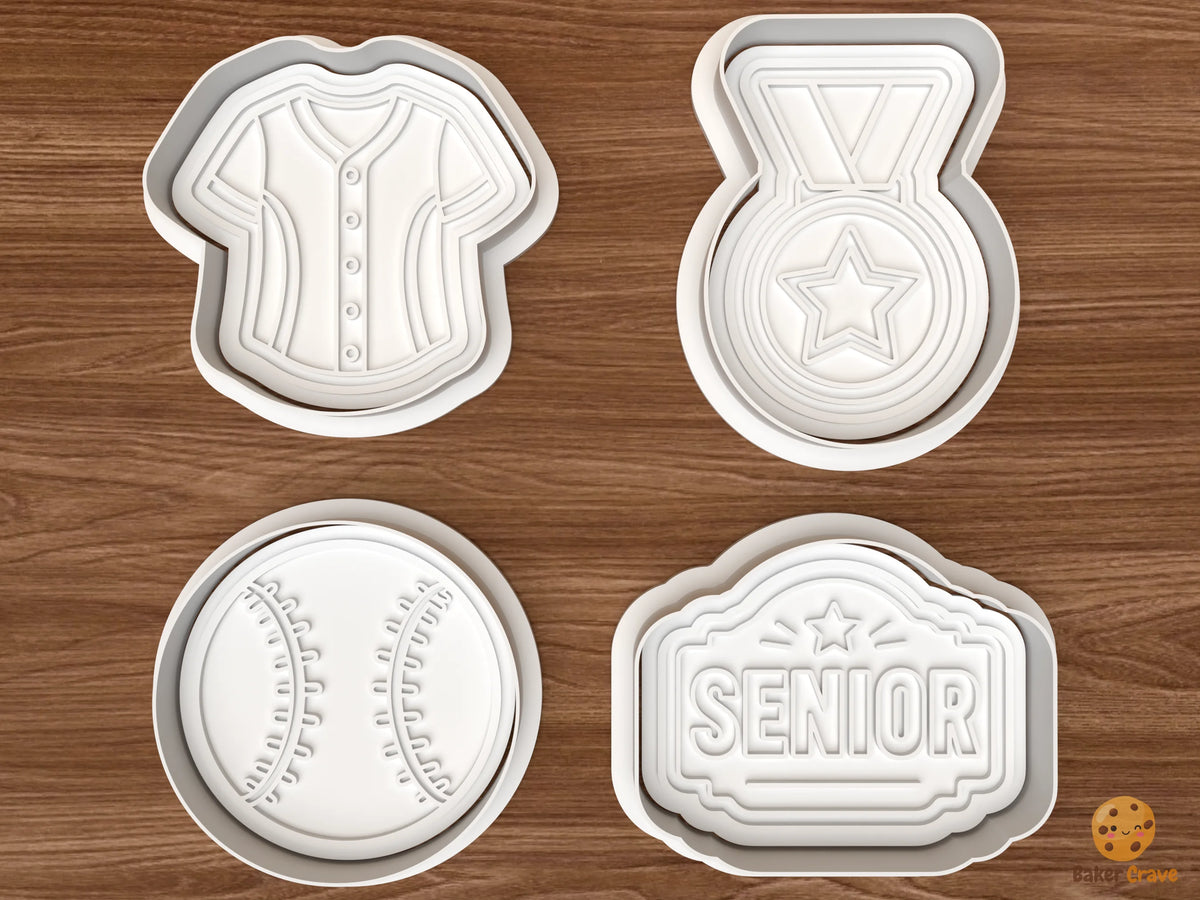 Senior Baseball Cookie Cutter Set - 01 set main