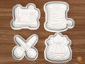 Sewing Essentials Cookie Cutter Set STL File