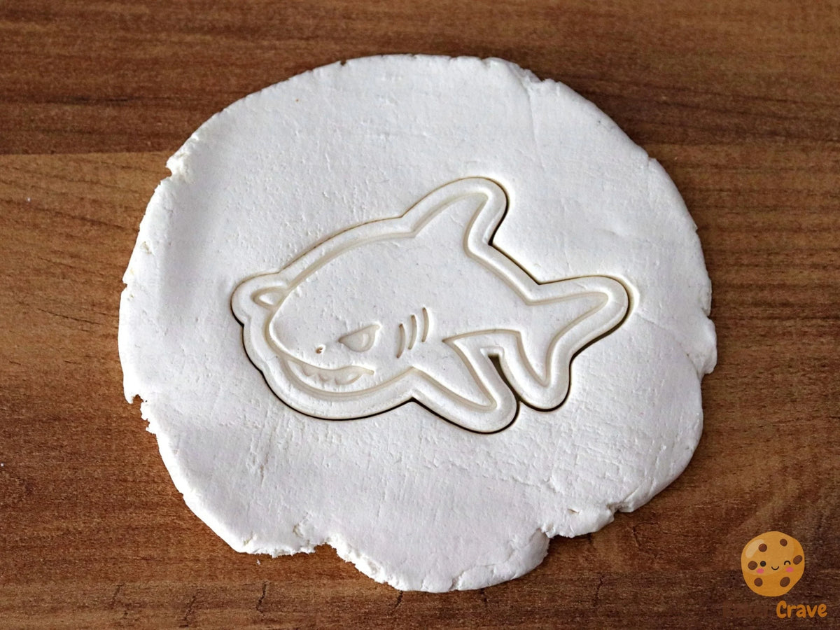 Shark Cookie Cutter Set STL File - shark2
