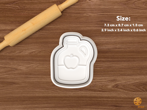 Apple Cider Stand Cookie Cutter Set STL File