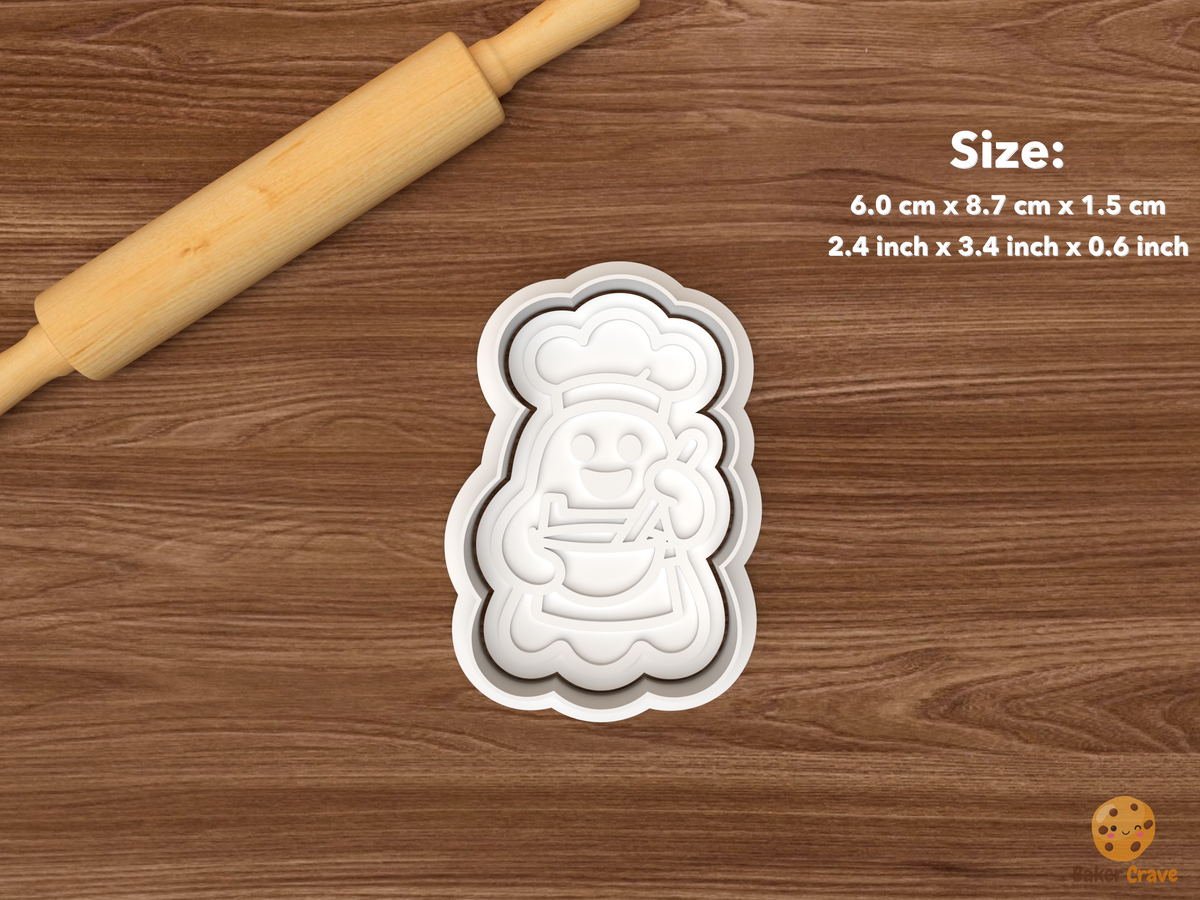 Halloween Baking Contest Cookie Cutter Set STL File