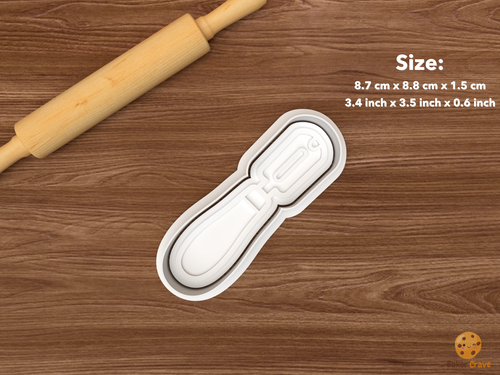 Bread Baking Cookie Cutter Set STL File - single bakers lame