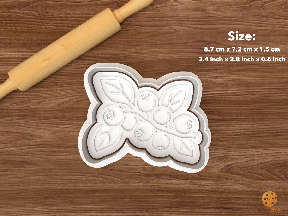 Blueberry Harvest Cookie Cutter Set