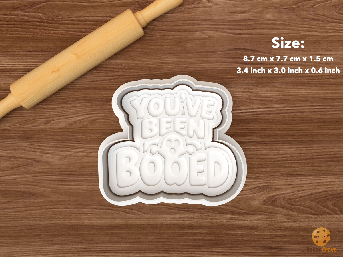 Youve Been BO Oed Cookie Cutter Set STL File