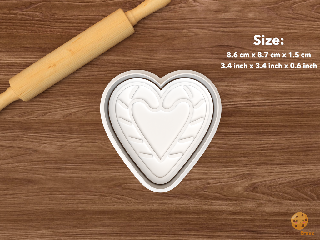 Candy Cane Classics Cookie Cutter Set STL File