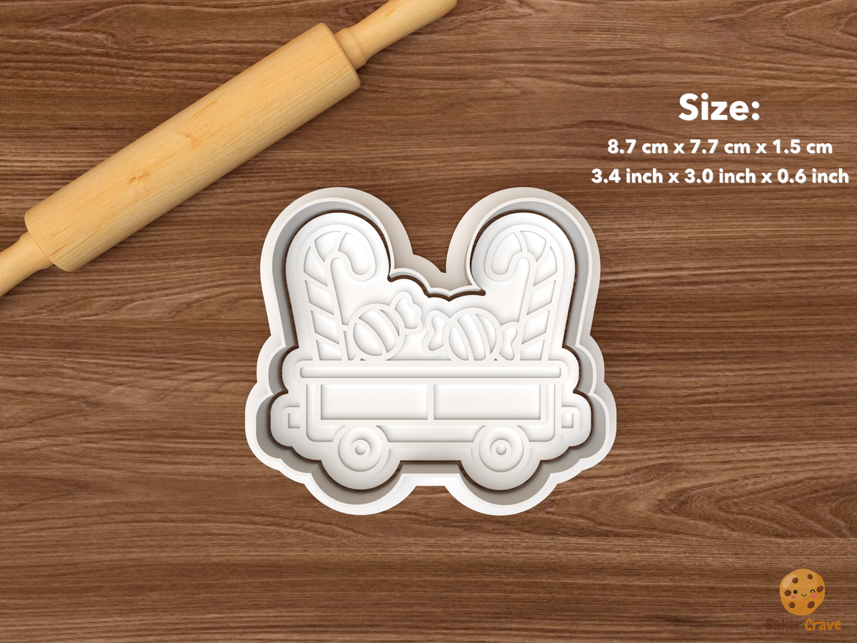 Christmas Express Cookie Cutter Set STL File