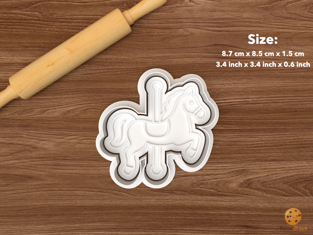 Amusement Park Cookie Cutter Set STL File
