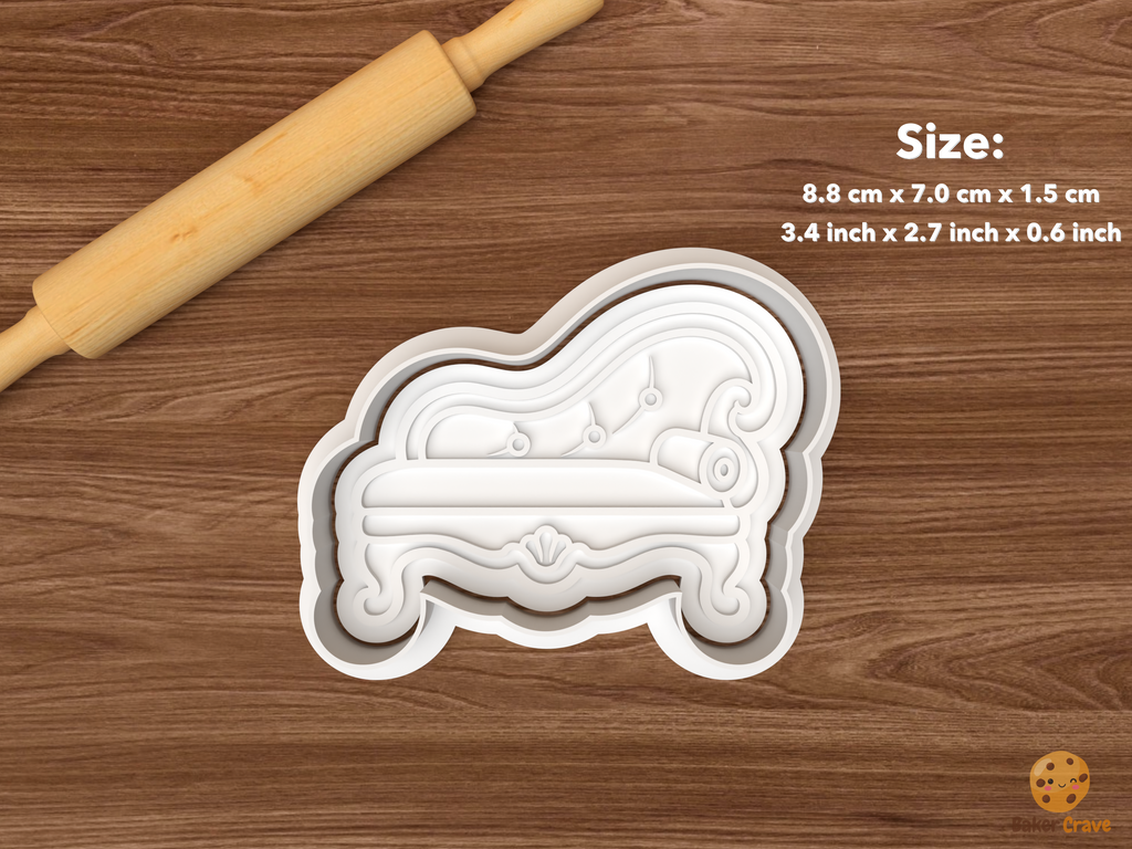 Vintage Furniture Cookie Cutter Set STL File
