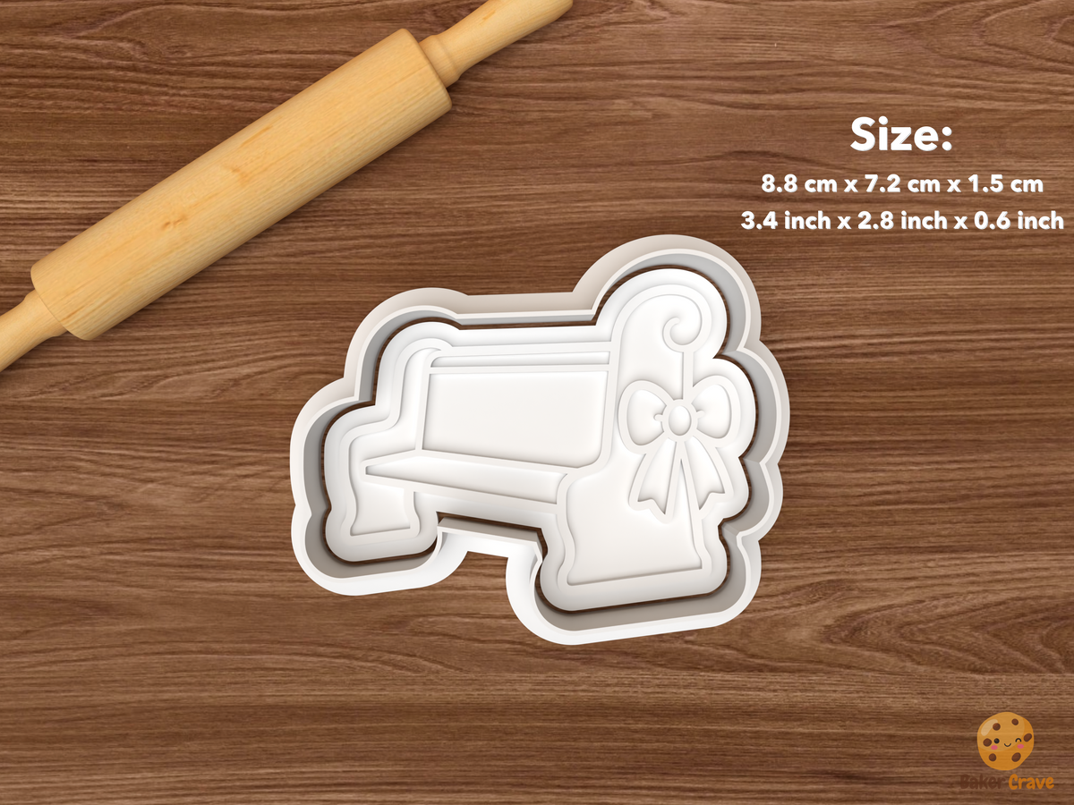 Christmas Eve Candlelight Chapel Cookie Cutter Set