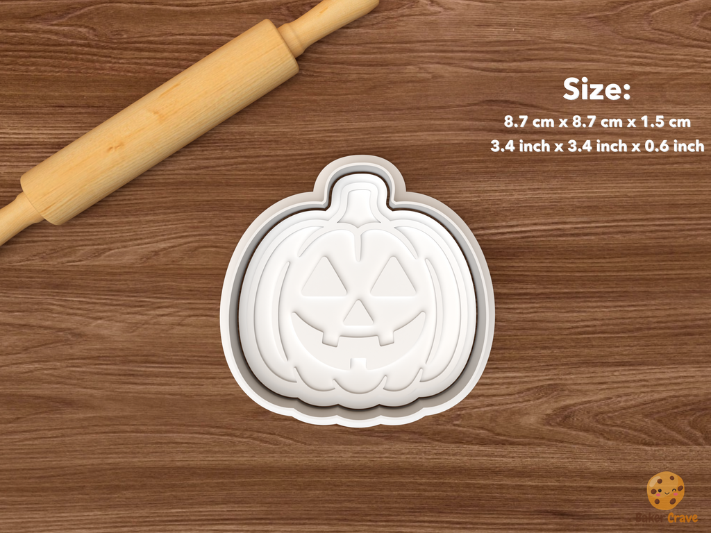 Jack O Lantern Faces Cookie Cutter Set STL File