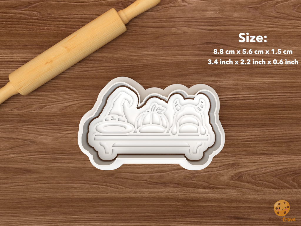 Halloween Costume Shop Cookie Cutter Set STL File