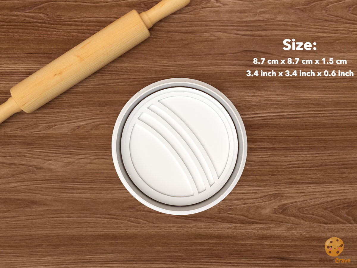 Cricket Match Cookie Cutter Set STL File