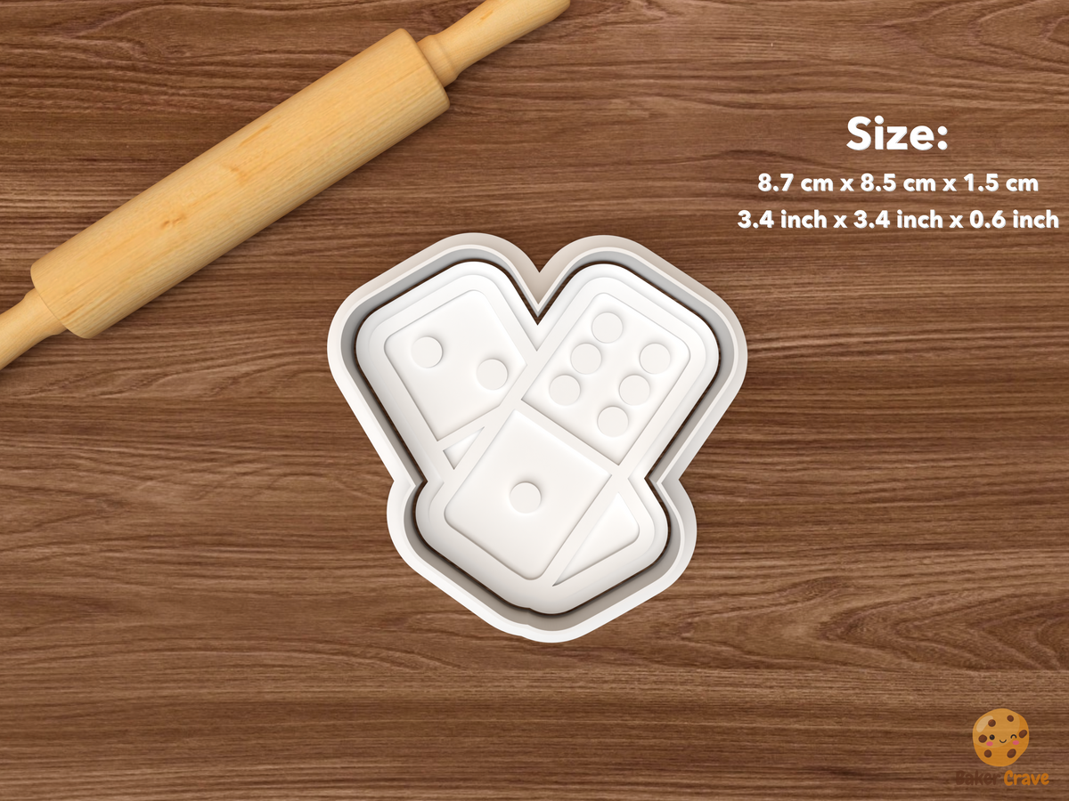 Domino Night Cookie Cutter Set