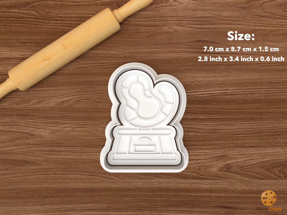 Haunted Art Gallery Cookie Cutter Set STL File