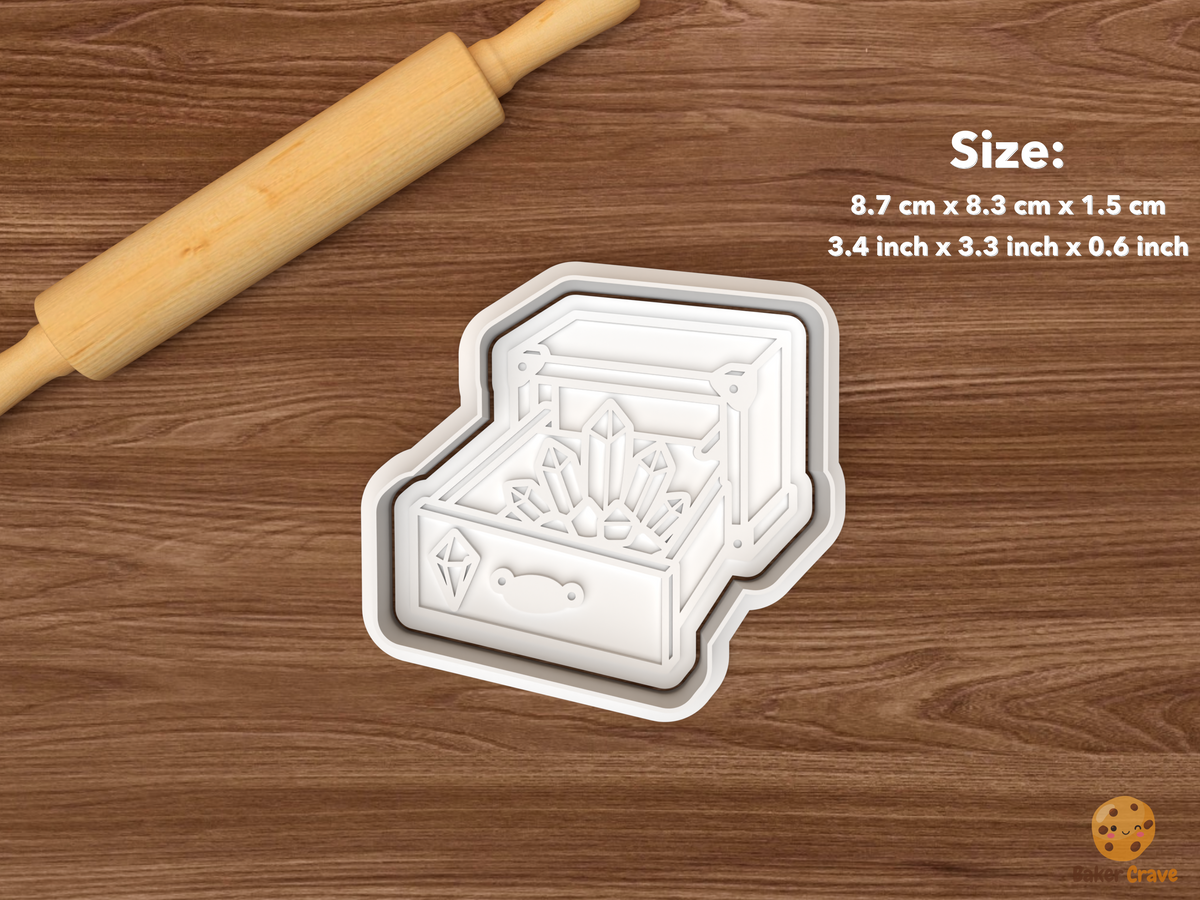 Witch Curiosity Cabinet Cookie Cutter Set STL File