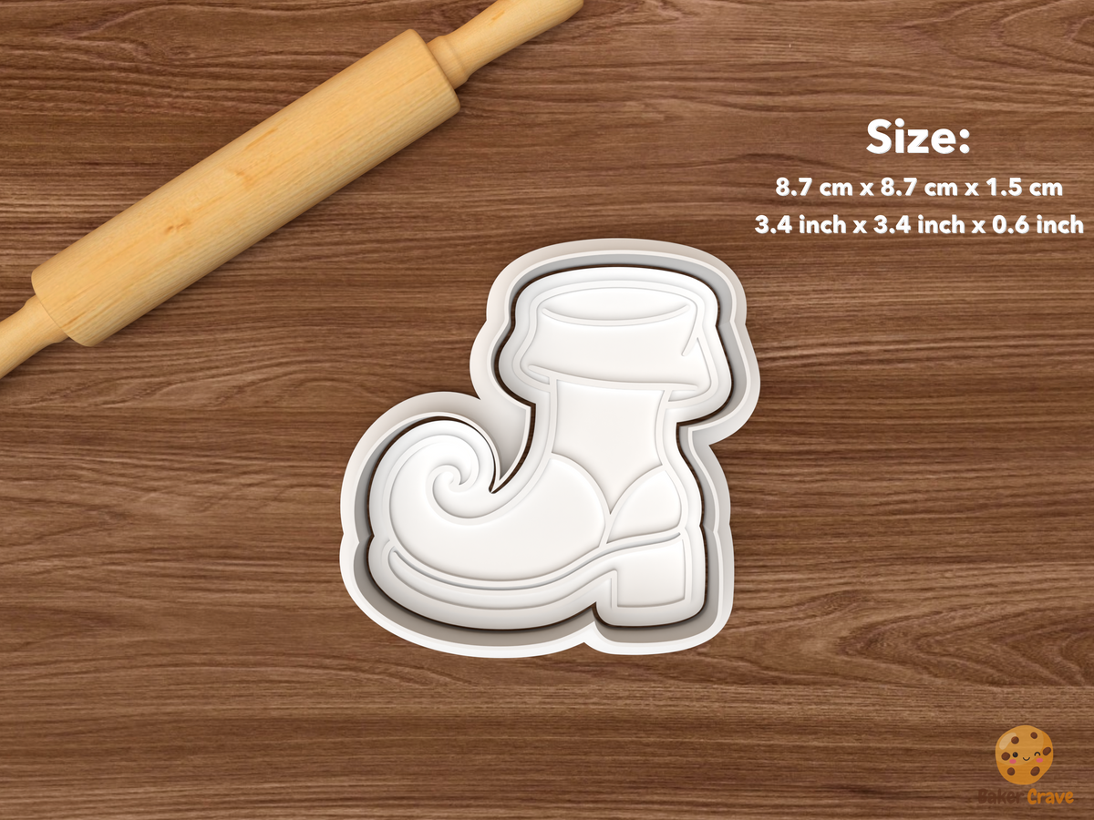 Witch Boots Collection Cookie Cutter Set STL File