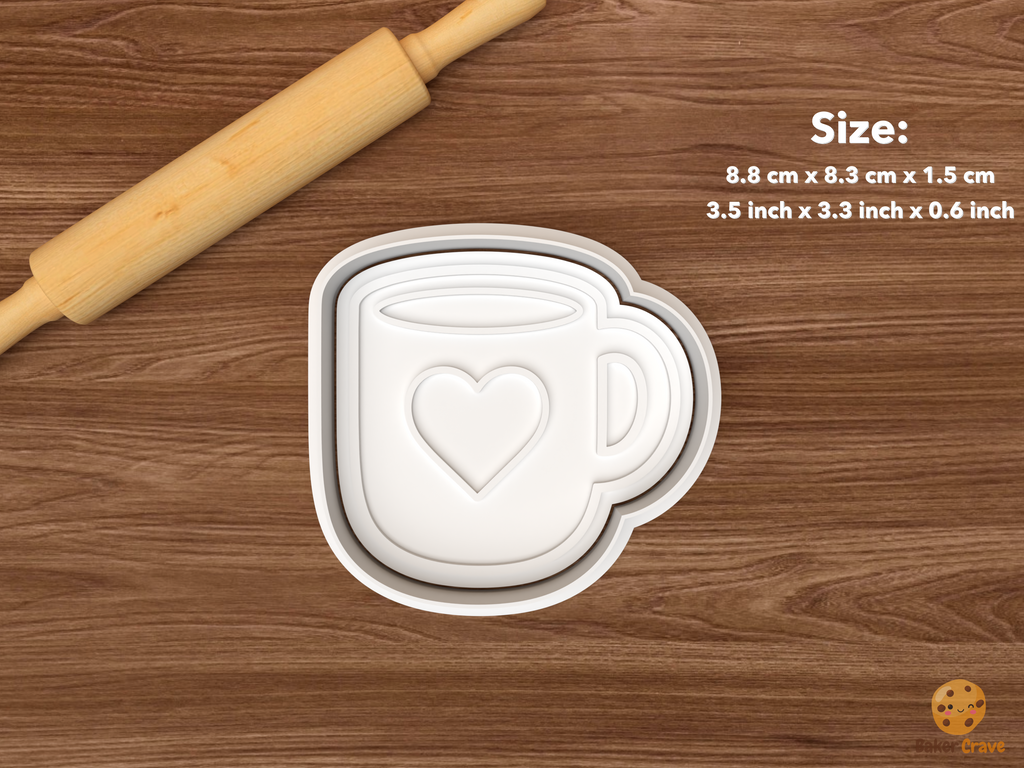 Best Dad Cookie Cutter Set STL File - single dad mug