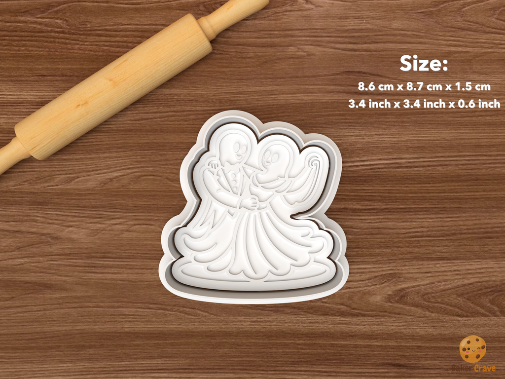 Haunted Ballroom Cookie Cutter Set STL File