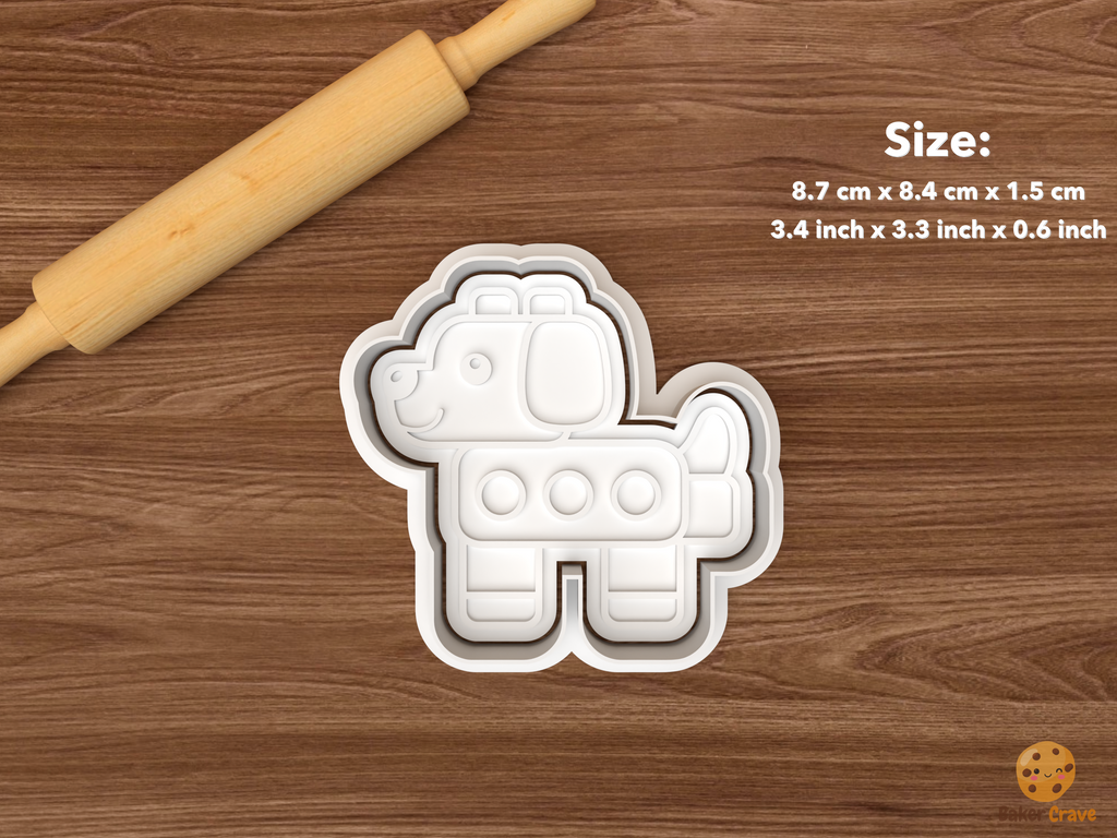 Toy Animals Cookie Cutter Set STL File