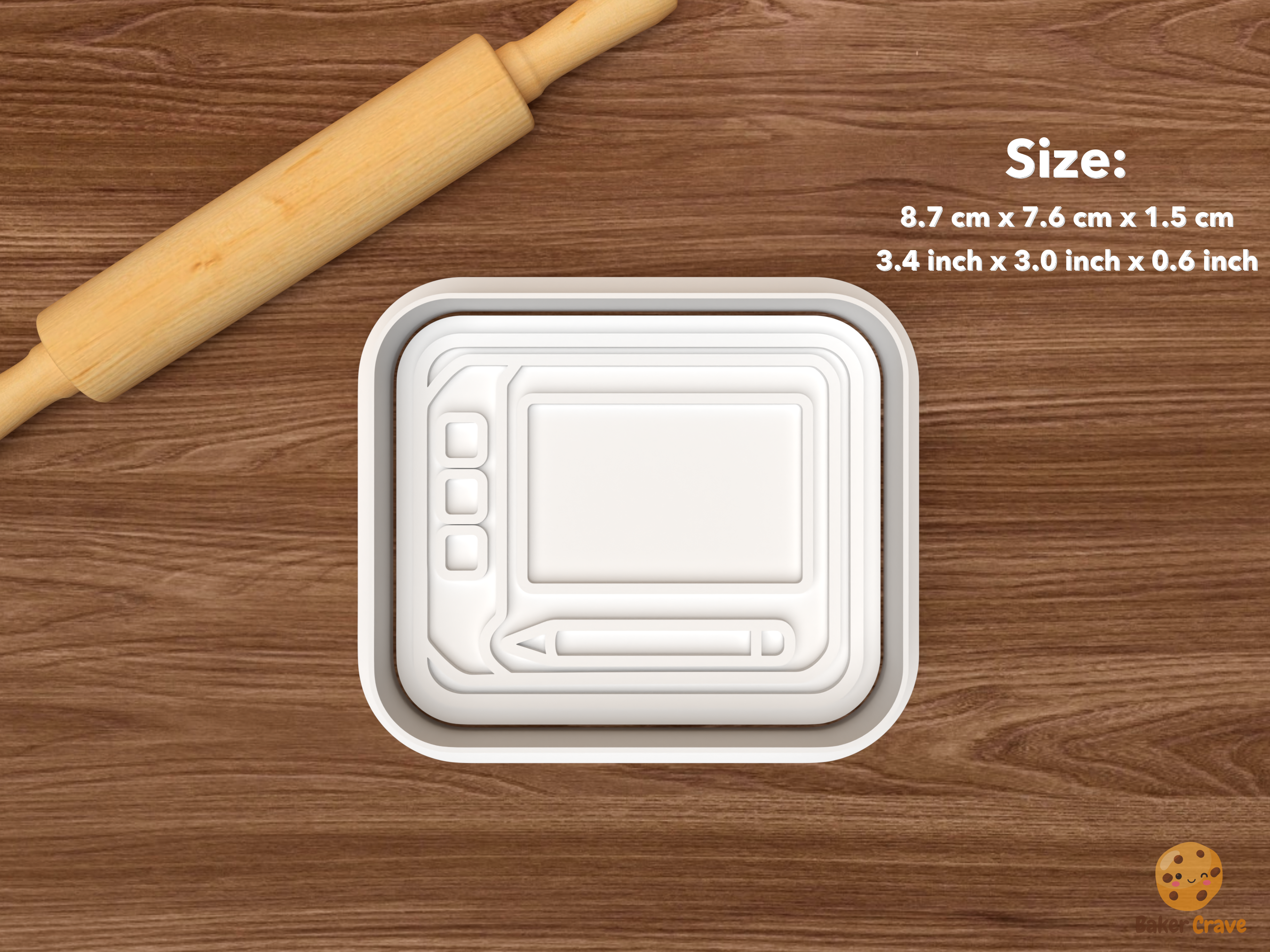 Animation Studio Cookie Cutter Set STL File - single drawing tablet