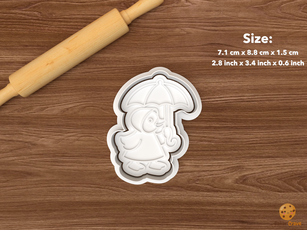 Mama Duck and Duckling Cookie Cutter Set