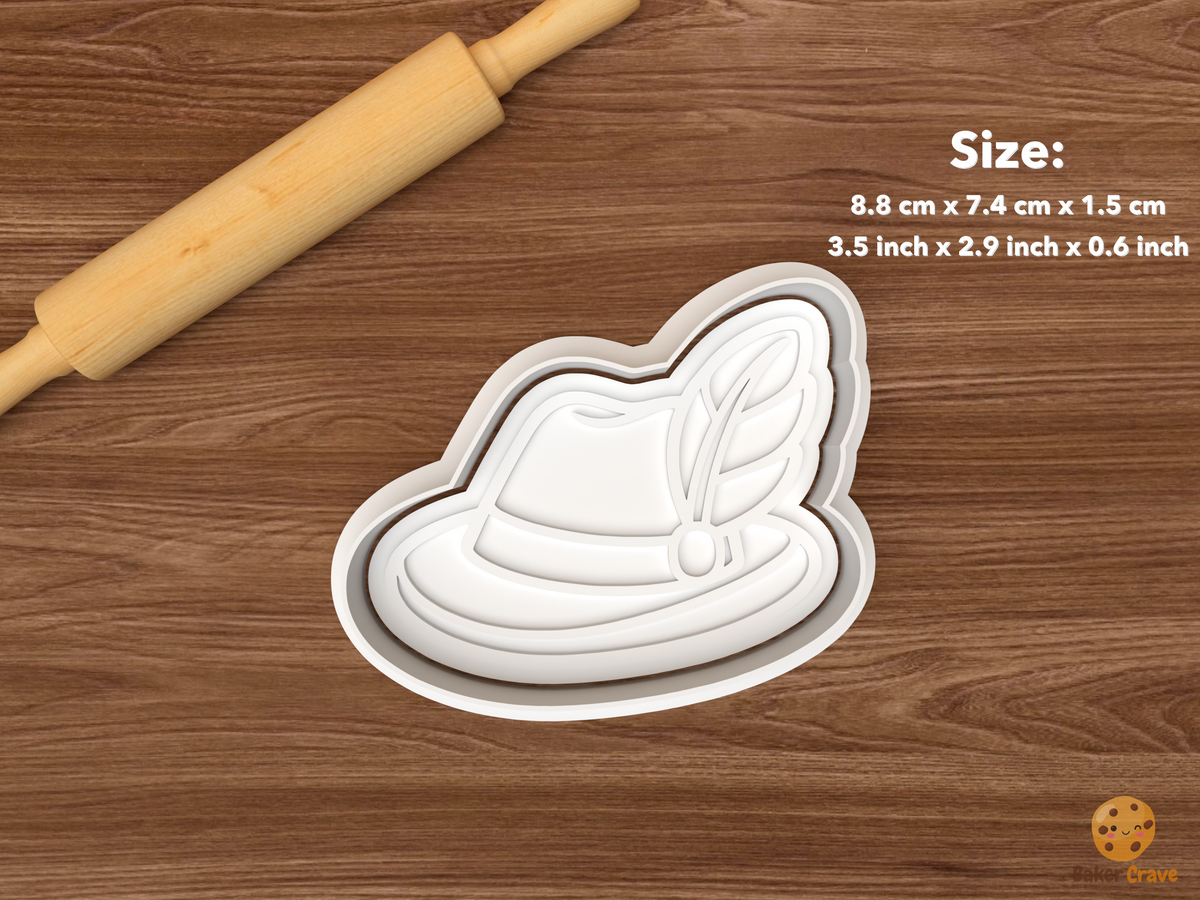 Oktoberfest Pretzel Festival Cookie Cutter Set STL File
