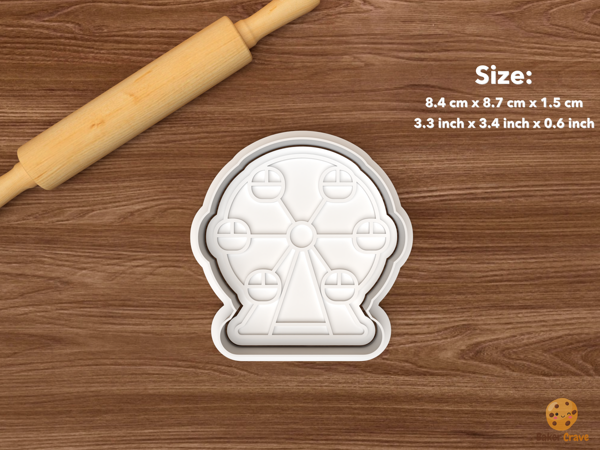 Amusement Park Cookie Cutter Set