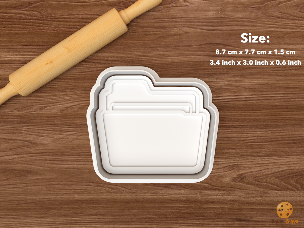 Accountant Tax Season Cookie Cutter Set STL File - single file folder