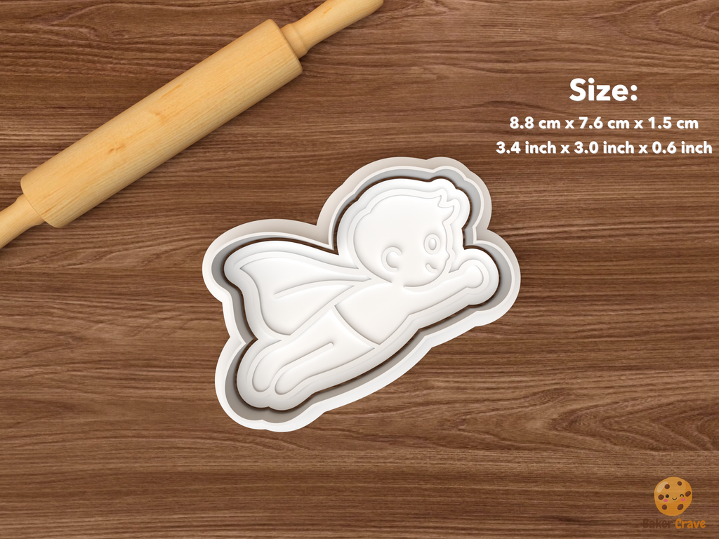 Superhero Cookie Cutter Set STL File