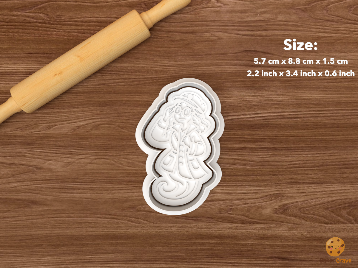 Haunted Observatory Cookie Cutter Set STL File