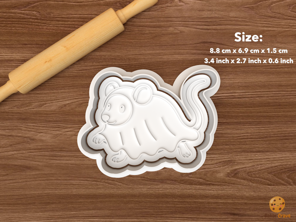 Halloween Mouse Collection Cookie Cutter Set STL File