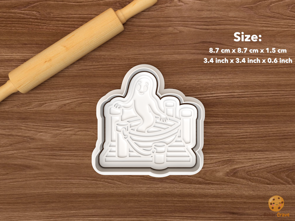 Haunted Seaside Pier Cookie Cutter Set STL File